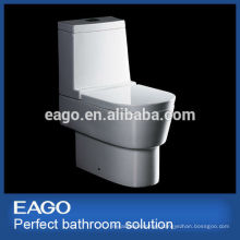 EAGO ceramic P-trap water closet dual flush washdown toilet WA332P